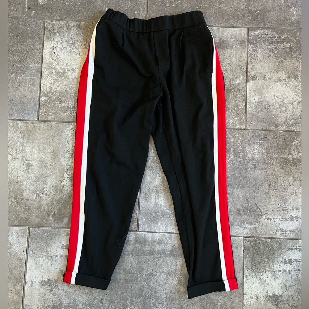 ZARA Trousers with Stripes - Size S